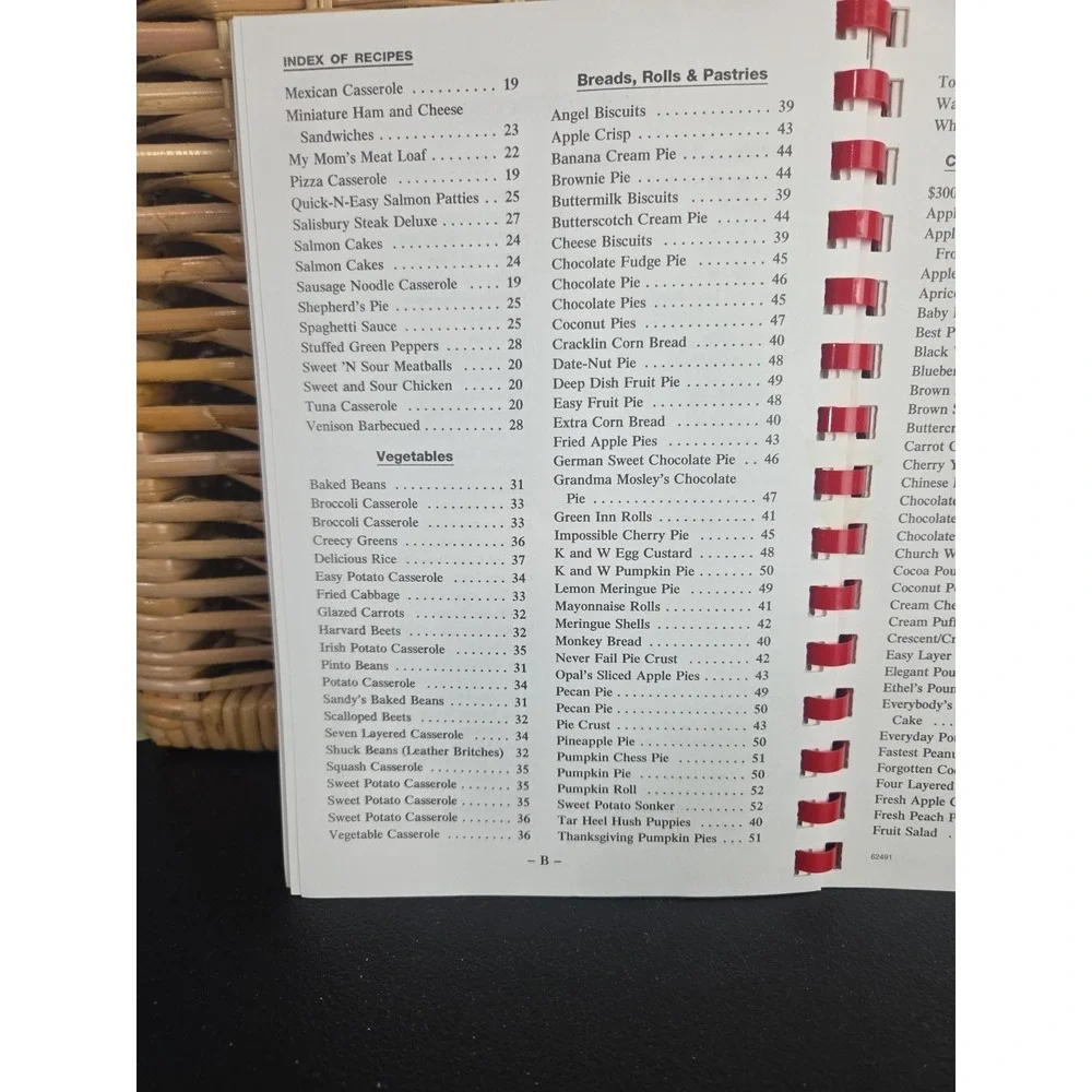 Rocky‎ Ford United Church Of Christ Cookbook Cana, Virginia 1991 Sonker
